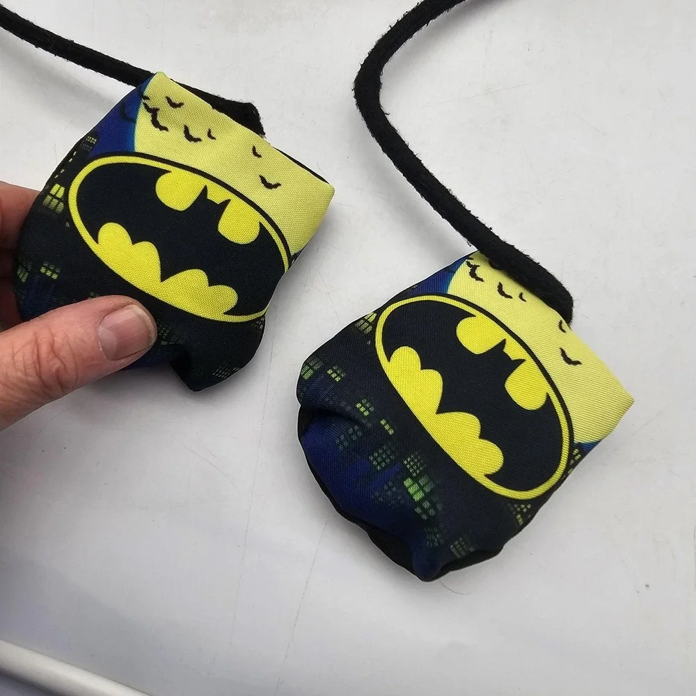 Batman‎ Hat Bucket Boys One Size READ Logo Ears Tassel Costume